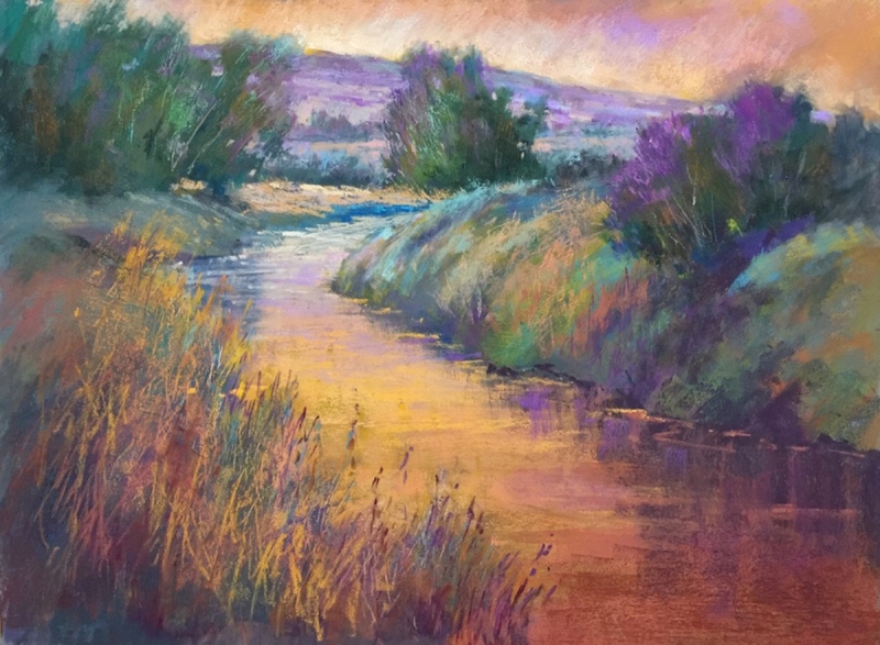 Warm Glow by artist Janis Ellison